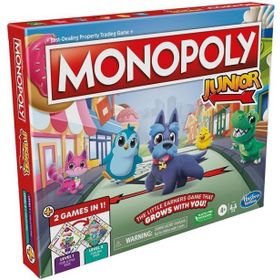 Hasbro F8562 Monopoly Junior 2'si 1 Arada