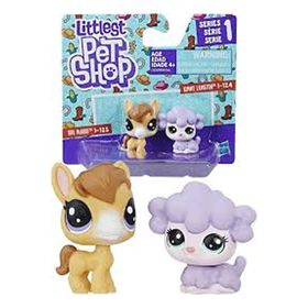 Hasbro Littlest Pet Shop İkili Miniş Hildy Hedgehog & Alina Skunekerby Aksiyon Figürleri