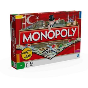 Hasbro Monopoly Türkiye 8 Yaş Üstü 6 Kişilik Kutu Oyunu