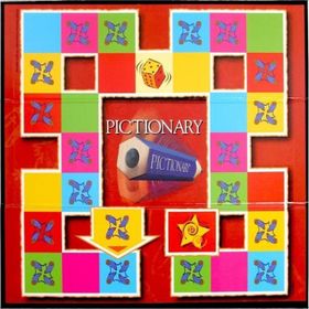 Hasbro Pictionary Hızlı Resimleme Kutu Oyunu
