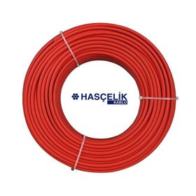 Hasçelik PV Kırmızı 100 m 6 mm Solar Kablo