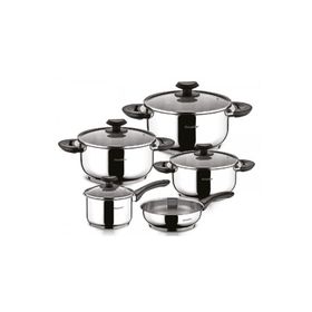 Hascevher Carmen Çelik 9 Parça Tencere Seti