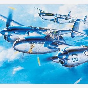 Hasegawa P-38J 1-48 Lightning Uçak Maket