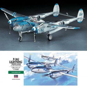 Hasegawa P-38J 1-48 Lightning Uçak Maket