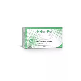 Haspet 100'lü Paket M Pudrasız Vinil Muayene Eldiveni