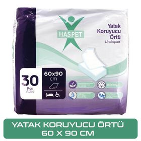 Haspet 30 Adet 60x90 cm Yatak Koruyucu Örtü