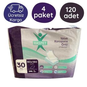 Haspet 90x180 cm 120 Adet Yatak Koruyucu Örtü