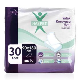 Haspet 90x180 cm 30 Adet Yatak Koruyucu Örtü