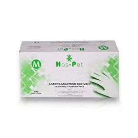 Haspet Lateks M 100'lü Pudrasız Eldiven