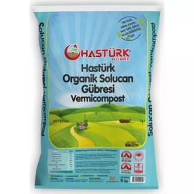 Hastürk Organik 5 kg Solucan Gübresi