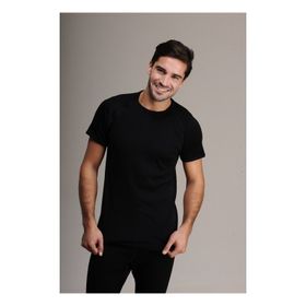 Hasyün Kısa Kollu Yün Erkek Fanila