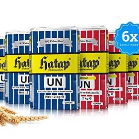 Hatap Değirmenleri 3x2 kg Lüks Un + 3x2 kg Çok Amaçlı Un