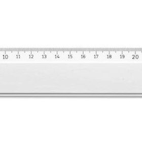 Hataş 00149 Plastik 30 cm Opak Öğrenci Cetvel
