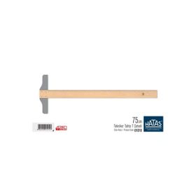 Hataş 01010 75 CM Ahşap T Cetveli