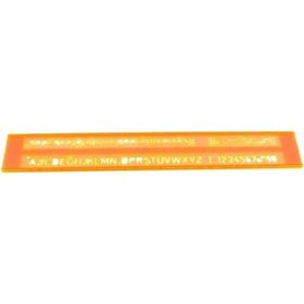 Hataş 02230 10 mm Teknik Resim Yazı Şablonu
