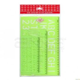 Hataş 02260 10 - 20 - 30 mm Büyük Harf Yazı Seti