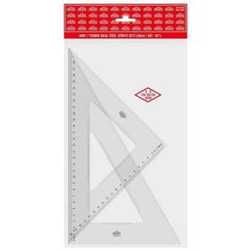 Hataş 0807 30 cm Teknik Okul Öğrenci Gönye Seti