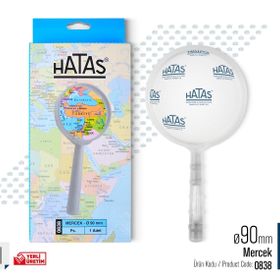 Hataş 0838 90 mm Plastik Büyüteç Mercek