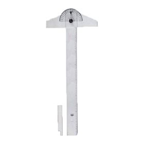 Hataş 110 cm 1210 Oynar Başlı Mika Ince Bizote Minkale Başlık Akrilik T Cetvel