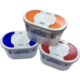 Hataş 2 Bölmeli Fırça Temizleme Kabı
