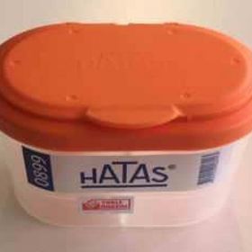 Hataş 2 Bölmeli Fırça Temizleme Kabı