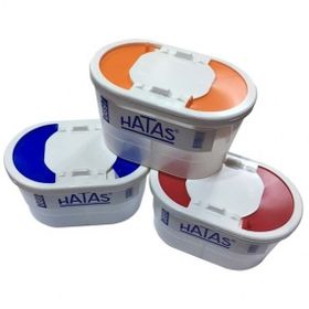Hataş 2 Bölmeli Fırça Temizleme Kabı