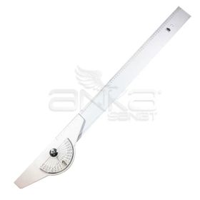 Hataş 29767 110 cm Oynar Başlıklı İnce Bizote T Cetveli