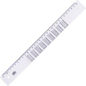 Hataş 30 cm 0177 Carpim Tablolu Cetvel