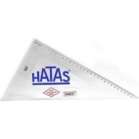 Hatas 30 cm / 60 derece Teknik Okul Öğrenci Gönyesi