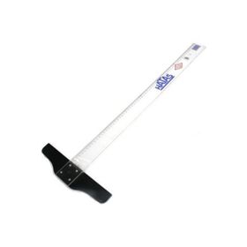 Hatas 65 CM Sabit Başlı Mika T Cetveli