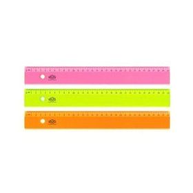 Hataş Neon Opak 30 cm Öğrenci Cetveli