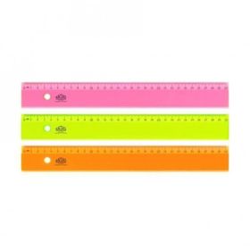 Hataş Neon Opak 30 cm Öğrenci Cetveli