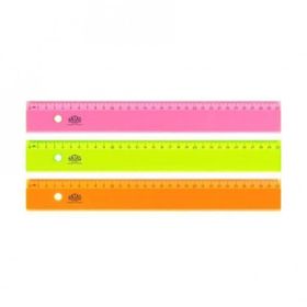 Hataş Neon Opak 30 cm Öğrenci Cetveli