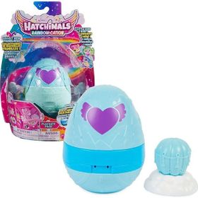 Hatchimals 6064443 CollEggtibles Rainbow Cation 4 Karakter ve 2 Aksesuar Playdate Paketi Yumurta Oyun Seti