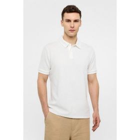 Hatemoğlu Beyaz Polo Yaka Regular Fit Tişört