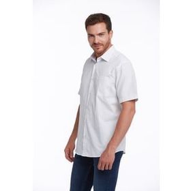 Hatemoğlu Beyaz Regular Fit Pamuklu Gömlek