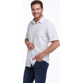 Hatemoğlu Beyaz Regular Fit Pamuklu Gömlek