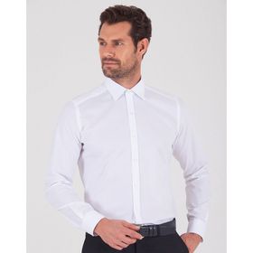 Hatemoğlu Beyaz Slim Fit Gömlek