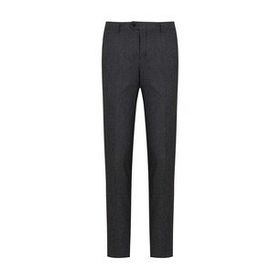 Hatemoğlu Gri Desenli Slim Fit Kumaş Pantolon