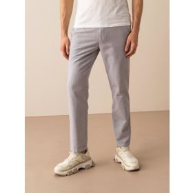 Hatemoğlu Gri Regular Fit Keten Pantolon
