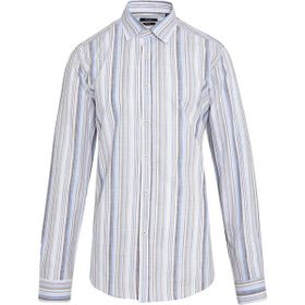 Hatemoğlu Kahverengi Çizgili Slim Fit Gömlek