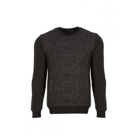 Hatemoğlu Lacivert Bisiklet Yaka Sweatshirt
