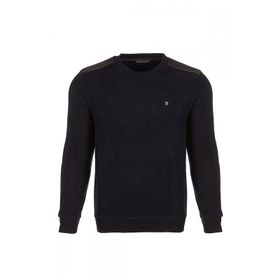Hatemoğlu Lacivert Bisiklet Yaka Sweatshirt