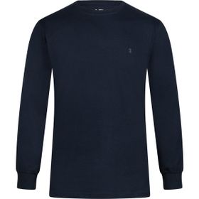 Hatemoğlu Lacivert Regular Fit Pamuklu Bisiklet Yaka Sweatshirt