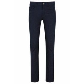 Hatemoğlu Lacivert Slim Fit Kanvas Pantolon