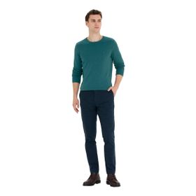 Hatemoğlu Lacivert Slim Fit Kanvas Pantolon