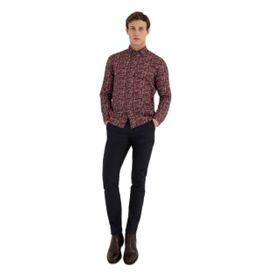 Hatemoğlu Lacivert Slim Fit Kanvas Pantolon