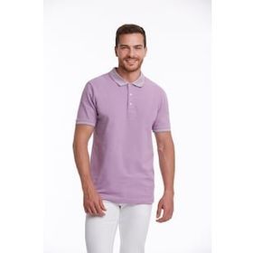 Hatemoğlu Lila %100 Pamuk Regular Fit Polo Yaka Tişört