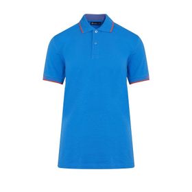 Hatemoğlu Mavi Polo Yaka Regular Fit Tişört