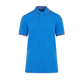 Hatemoğlu Mavi Polo Yaka Regular Fit Tişört